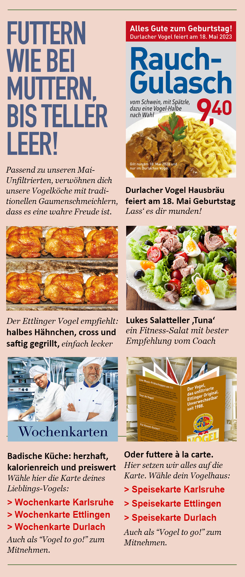 Der Vogel ‒ Das unfiltrierte Original